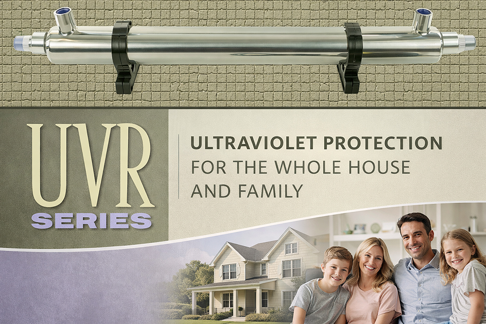 SWT's UVR Series of Residential/Light Commercial Ultraviolet Disinfection Systems for Water Treatment