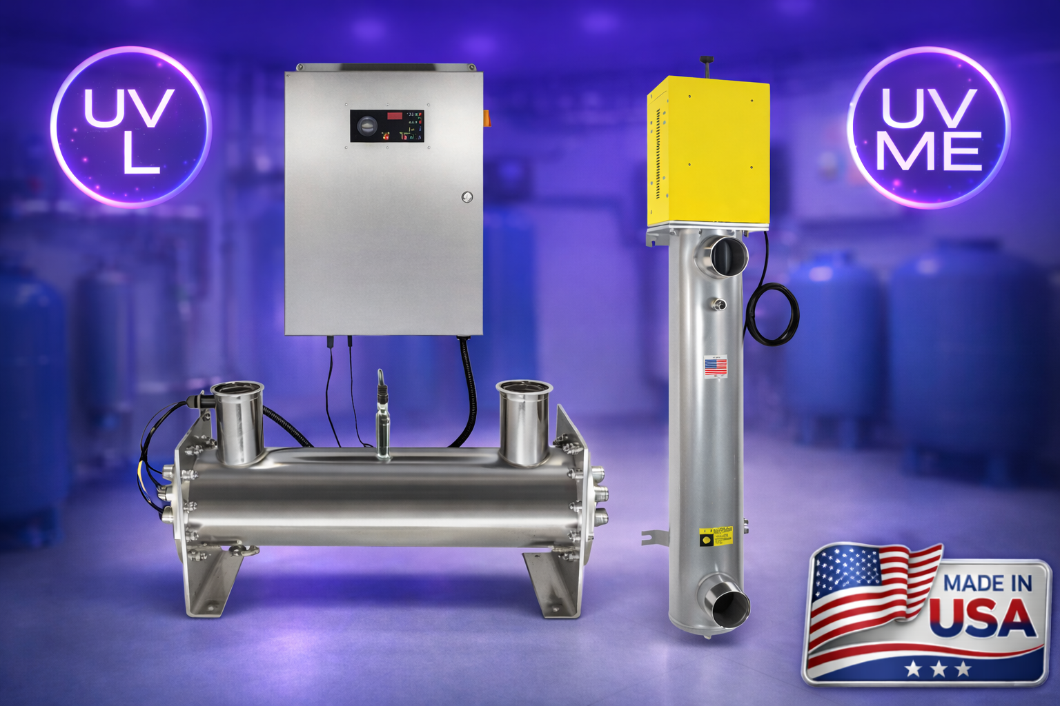 SWT's UVME and UVL Commercial/Industrial UV Systems