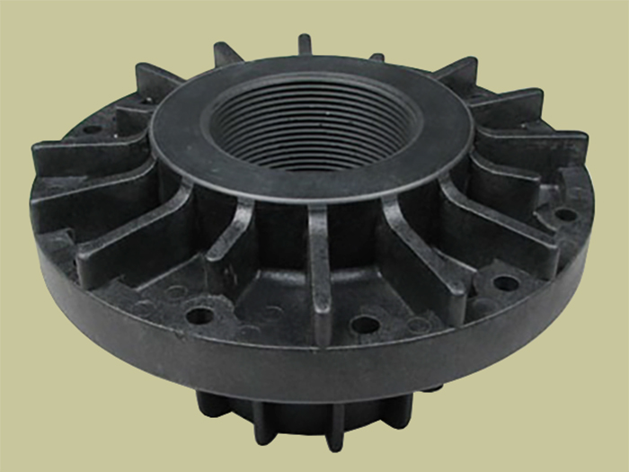 Noryl 6 inch flange adapter (P/N LC-C610222)