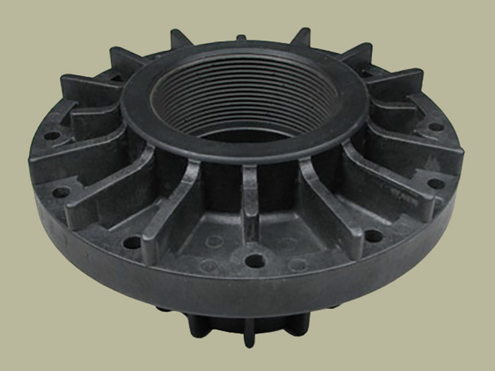 Noryl 6 inch flange adapter (P/N LC-C610223)