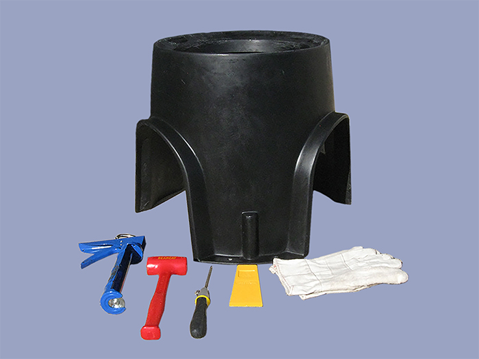 Tripod base with removal kit (P/N TS-11644)
