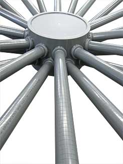 SWT Machined PVC Slotted Laterals and Hub