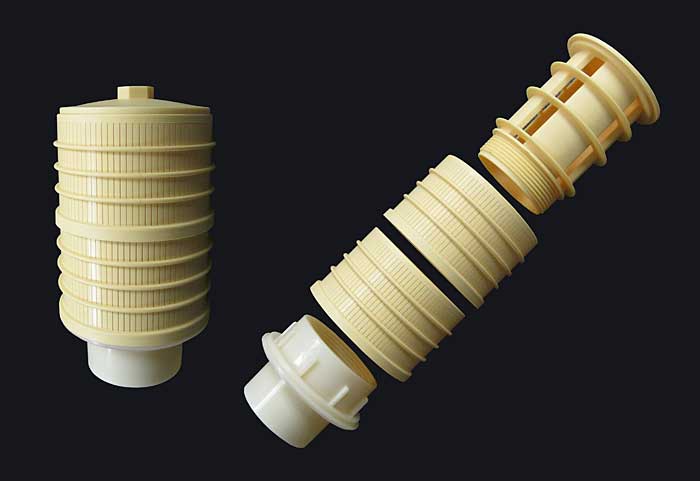 LP-MB150S-340-5 Modular Design Slotted Strainer/Lower Basket with 1-1/2 inch Socket Connection