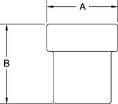 SWT Machined Vacuum Breaker dimensions