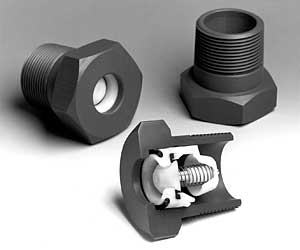 SWT Machined PVC Vacuum Breakers