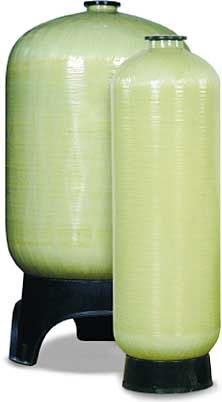 SWT's ASME Coded Fiberglass Wrapped Pressure Vessels with Polyethylene Liner