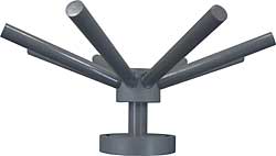 SWT Z-style Distributor for Tanks with Top Mount Control Valves