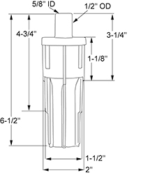 Mr. Drain Air Gap dimensions