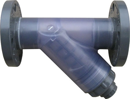 Clear Body Resin Trap with 2-inch Flange Connections (RT200PC-E-FLG)