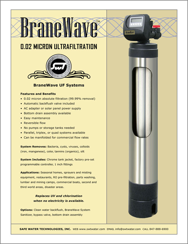 BraneWave UF System - SWT