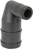 90-degree Hose Barb Elbow HBB20012590