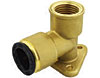 ProLock Brass Female Drop Ear Elbow - NPT Thread