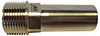 Brass Male Stem Adapter - NPT Thread
