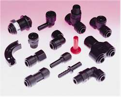 John Guest PM Range of Metric-Size Acetal Fittings